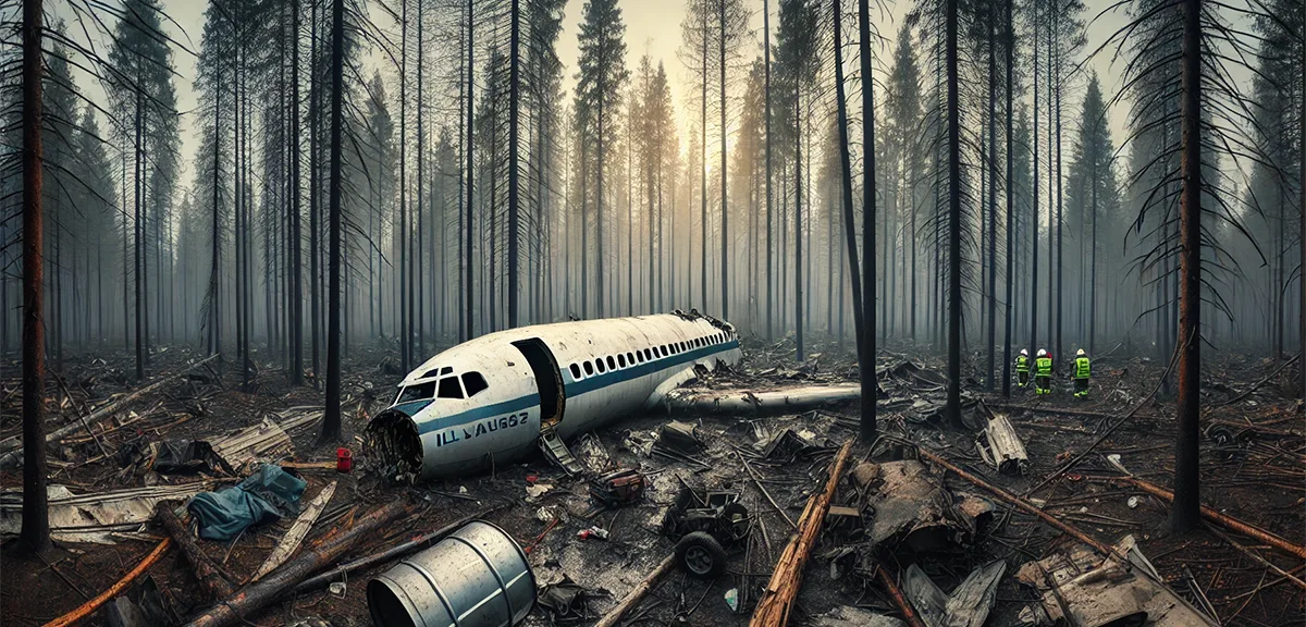 Największe katastrofy lotnicze w Polsce – wypadek w Lesie Kabackim
