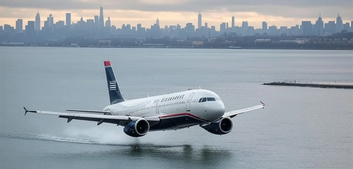 Lądowanie na rzece Hudson