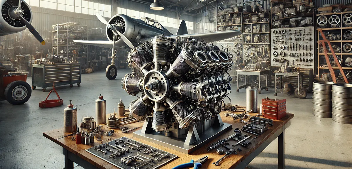 Lotniczy spalinowy silnik tłokowy: historia, budowa i zasada działania